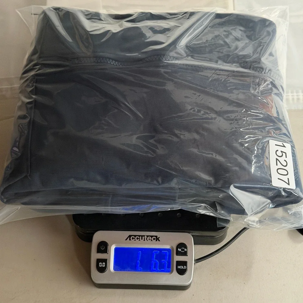 Pact Navy Blue 100% Organic Cotton Full Zip Hoodie XXL Sustainable Loungewear